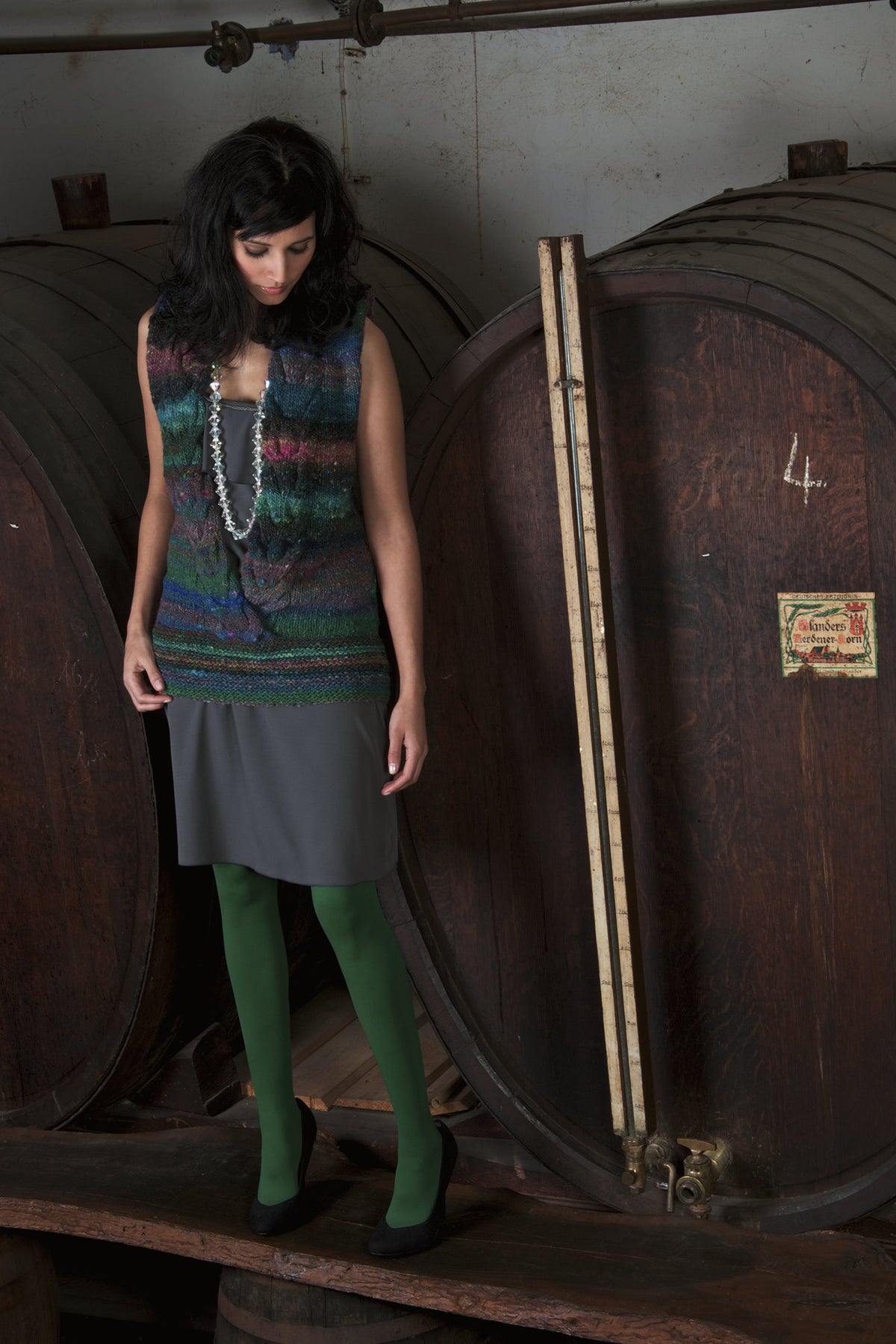 Pullunder Glaze, Strickmodell in einer weiteren Ansicht