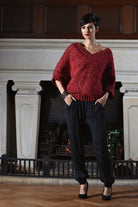 Pullover Lavinia, Strickmodell in einer weiteren Ansicht