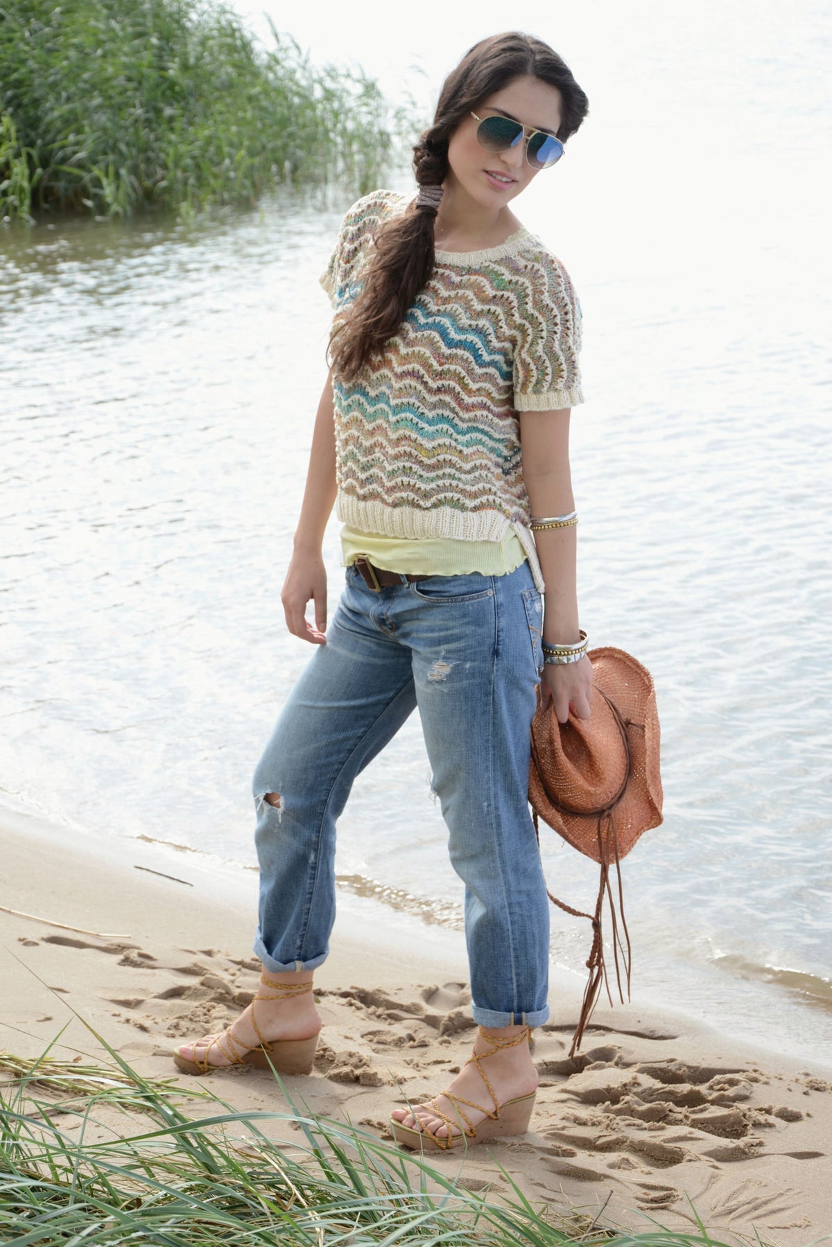Pullover Nami, Strickmodell in einer weiteren Ansicht
