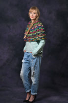 Poncho Ginger, Strickmodell in einer weiteren Ansicht