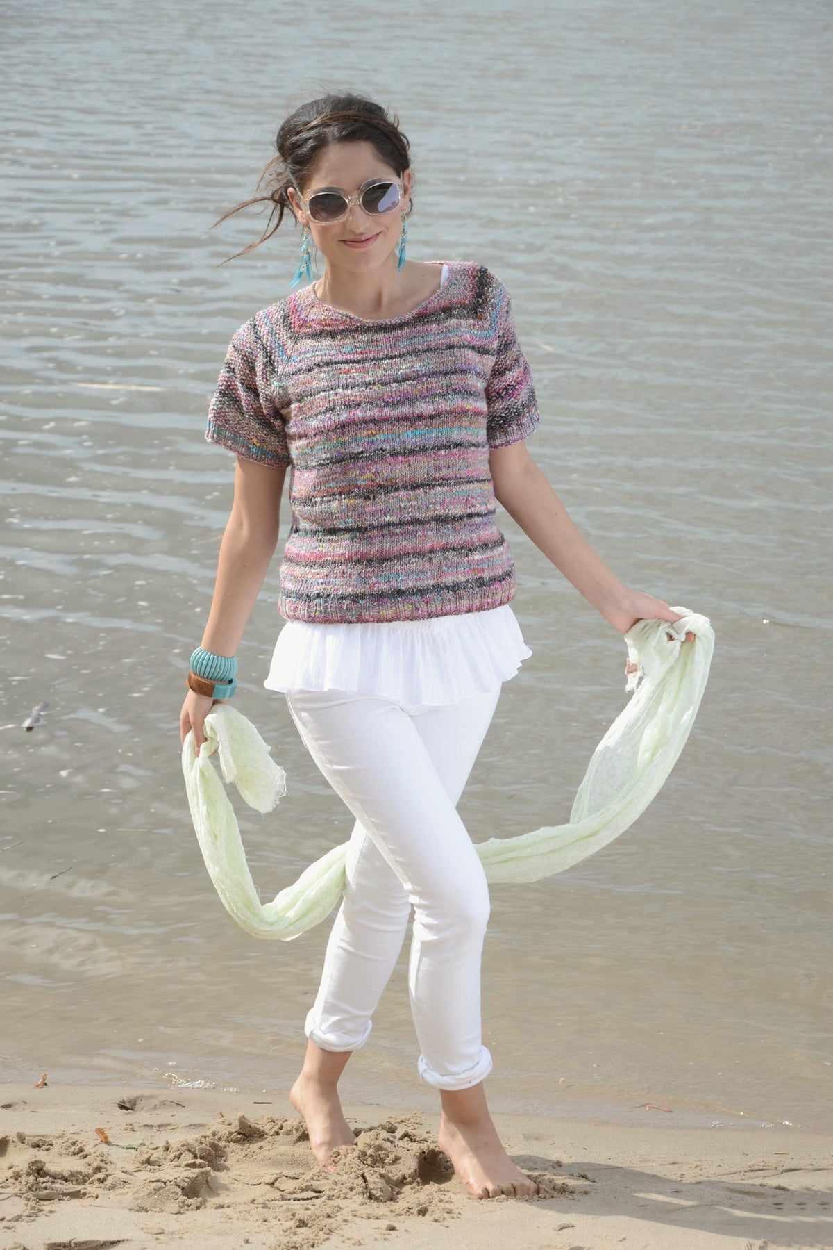 Pullover Sayuri, Strickmodell in einer weiteren Ansicht