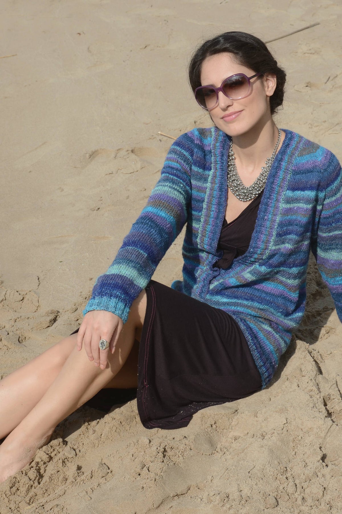 Pullover Sora, Strickmodell in einer weiteren Ansicht