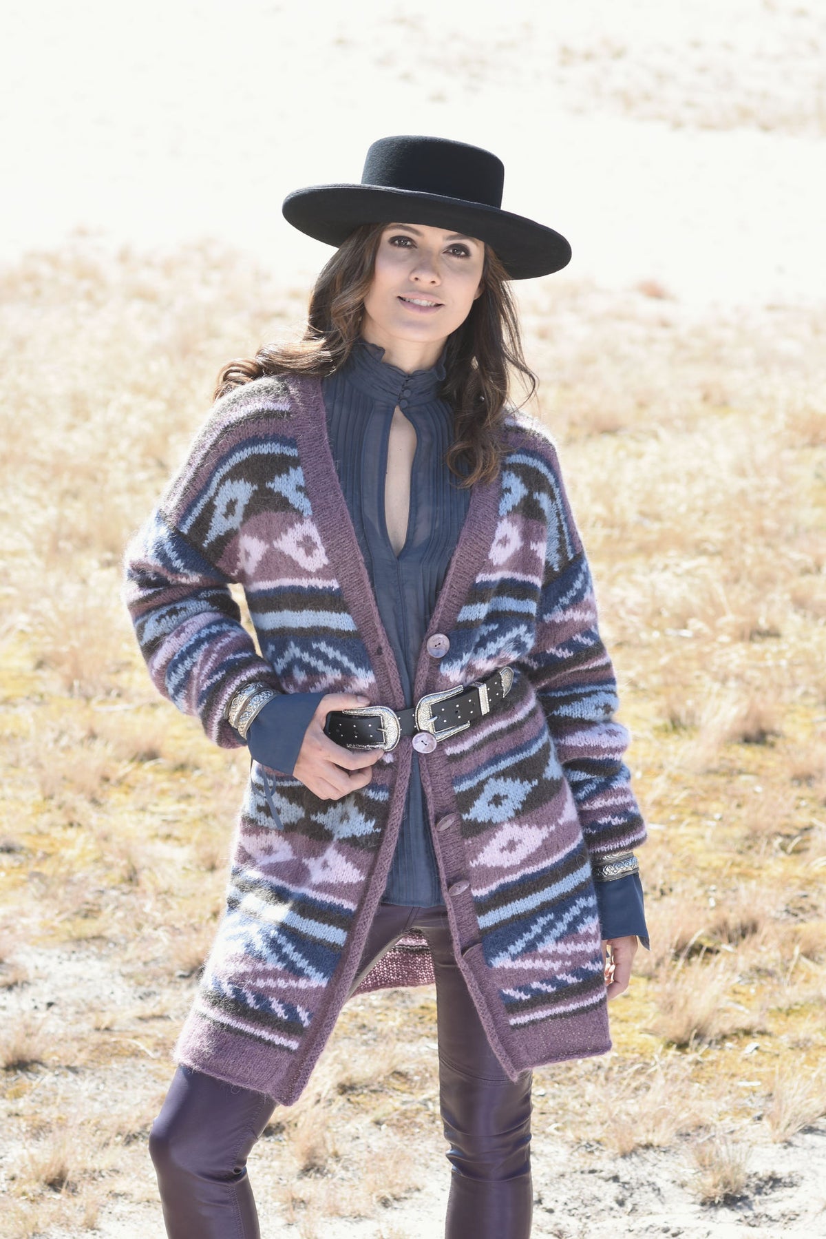Jacke Alexa, Strickmodell in einer weiteren Ansicht