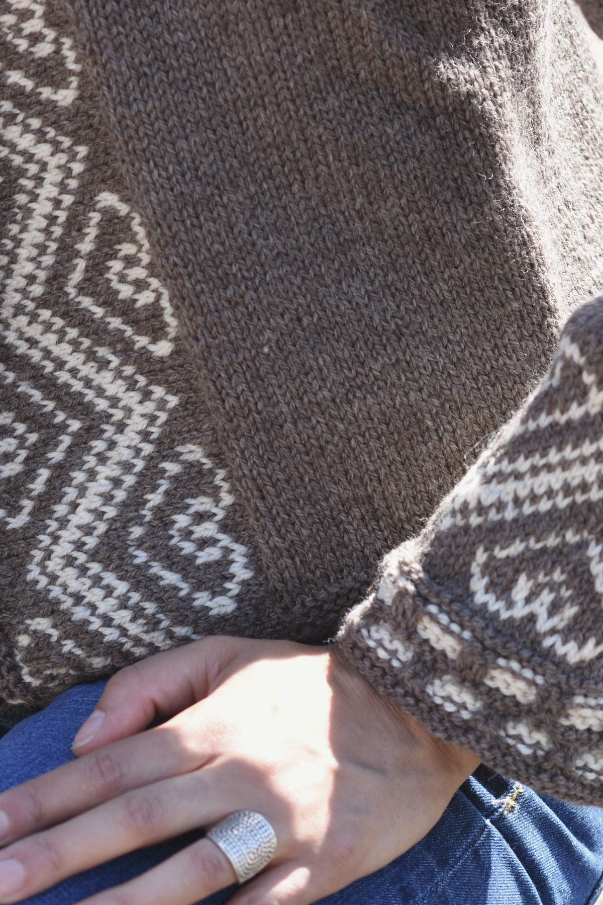 Jacke Alison, Detail