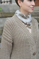 Jacke Belen, Strickmodell in einer weiteren Ansicht