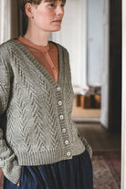 Jacke Hove, Strickmodell in einer weiteren Ansicht