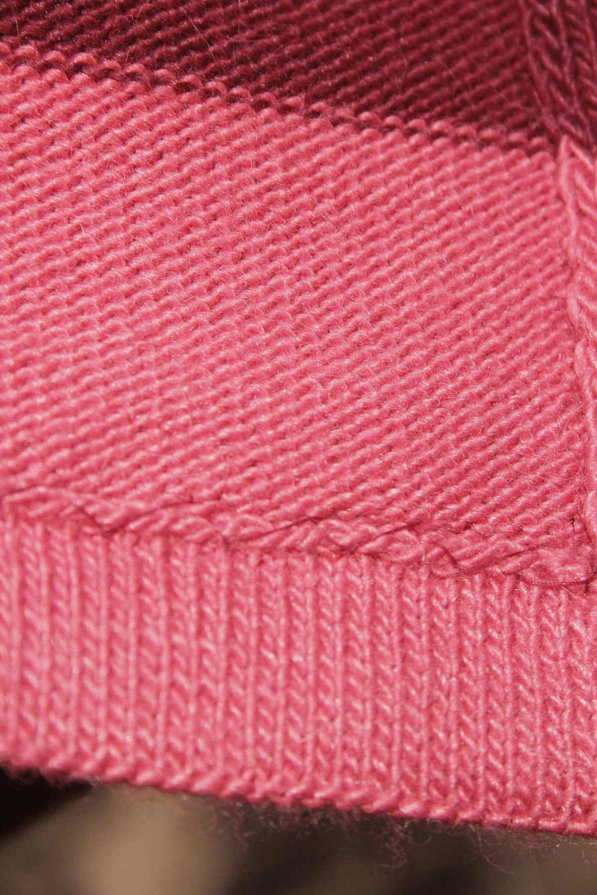 Jacke Irelia, Detail Bündchen