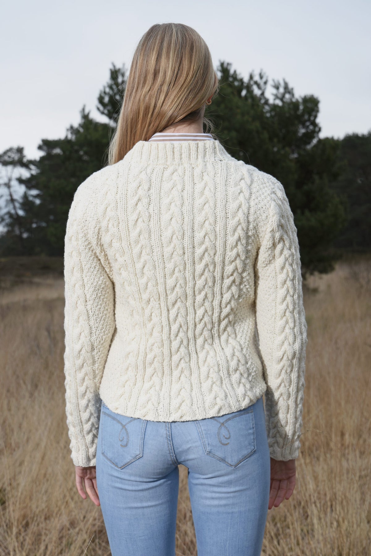 Jacke Maissa, Strickmodell in einer weiteren Ansicht