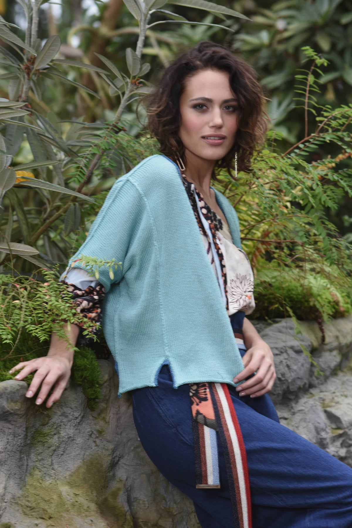 Jacke Nadja, Strickmodell in einer weiteren Ansicht