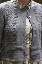 Jacke Sophie, Detail des Strickmusters