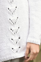 Jacke Veronica, Detail des Strickmusters