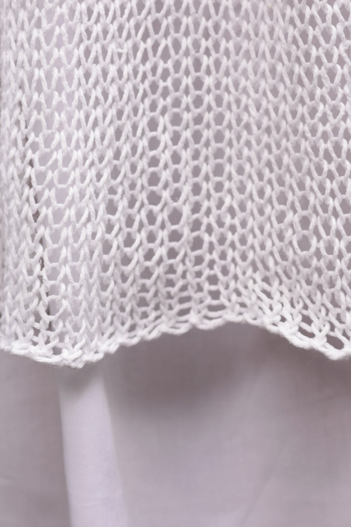 Kleid Mila, Detail des Strickmusters