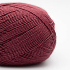 Kremke Edelweiss Classic 4fach 100g non-superwash, Farbe 406 Violett: 75 % Wolle, 25 % Polyester