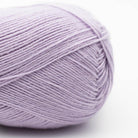 Kremke Edelweiss Classic 4fach 100g non-superwash, Farbe 420 Flieder: 75 % Wolle, 25 % Polyester