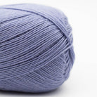 Kremke Edelweiss Classic 4fach 100g non-superwash, Farbe 421 Blau-Violett: 75 % Wolle, 25 % Polyester