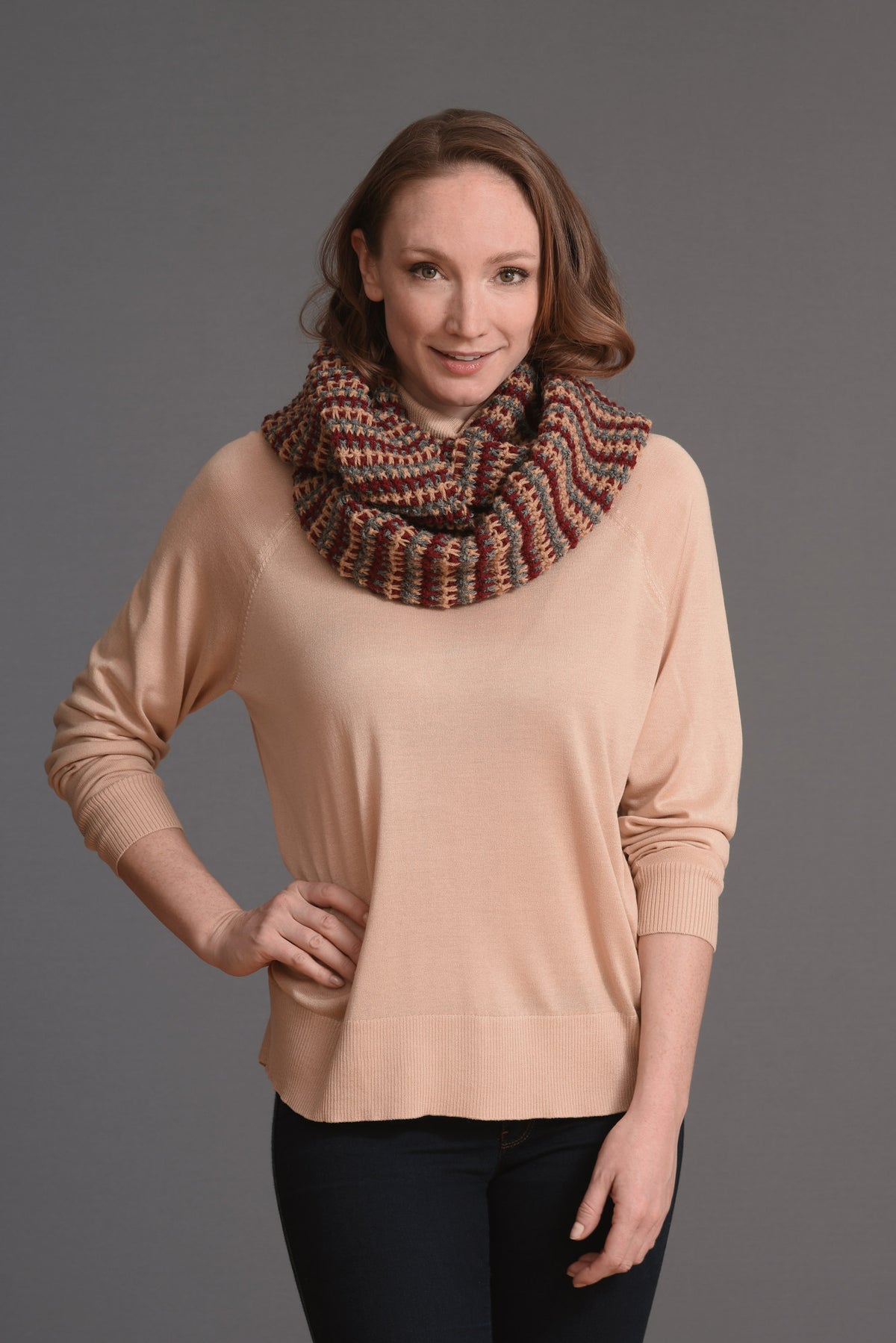 Loop Karri, Strickmodell in einer weiteren Ansicht