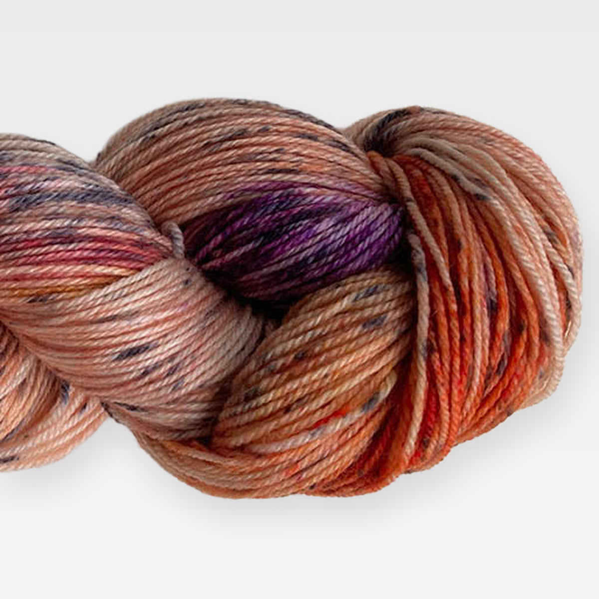 Manos del Uruguay Alegria, Farbe 9066 Cayenne: 75 % Schurwolle, 25 % Polyamid