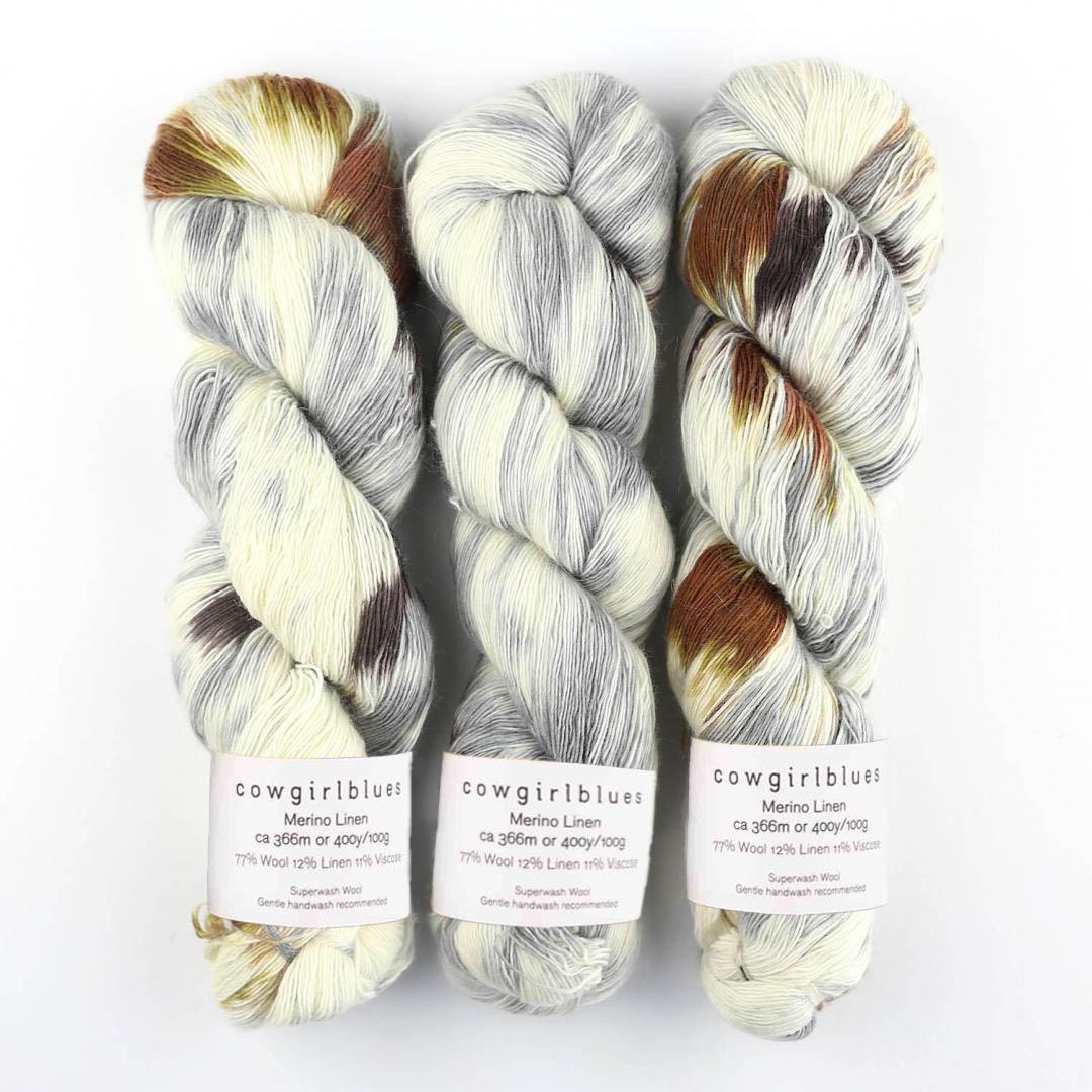Merino Linen Farbverlauf