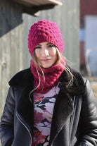 Mützen Set Agnetha, Strickmodell in einer weiteren Ansicht