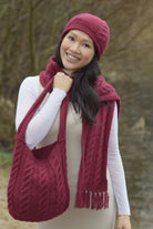 Mützen Set Tara, Strickmodell in einer weiteren Ansicht