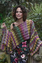 Poncho Gillian, Strickmodell in einer weiteren Ansicht
