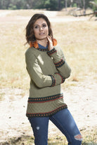 Pullover Alberta, Strickmodell in einer weiteren Ansicht