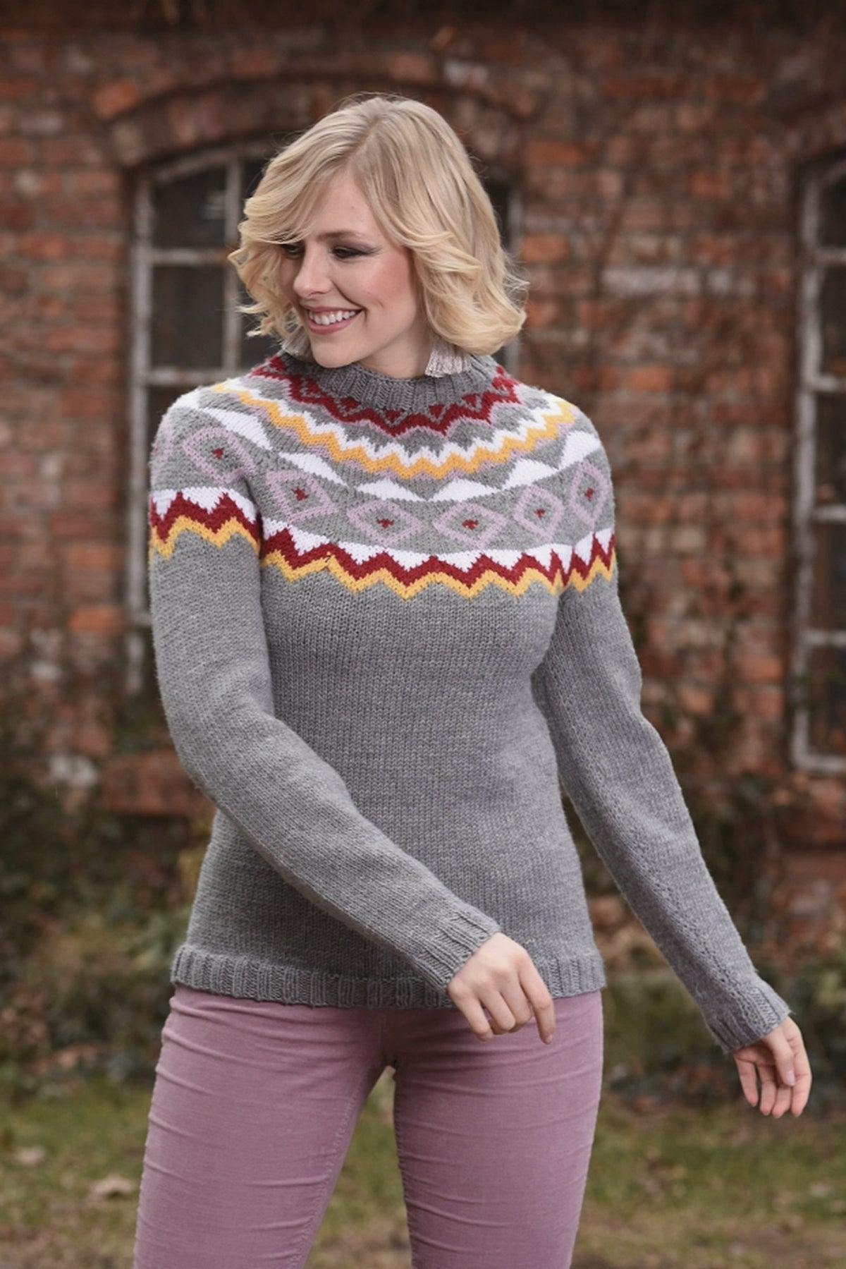 Pullover Annika, Strickmodell in einer weiteren Ansicht