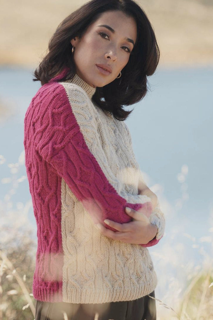 Pullover Bianca, Strickmodell in einer weiteren Ansicht