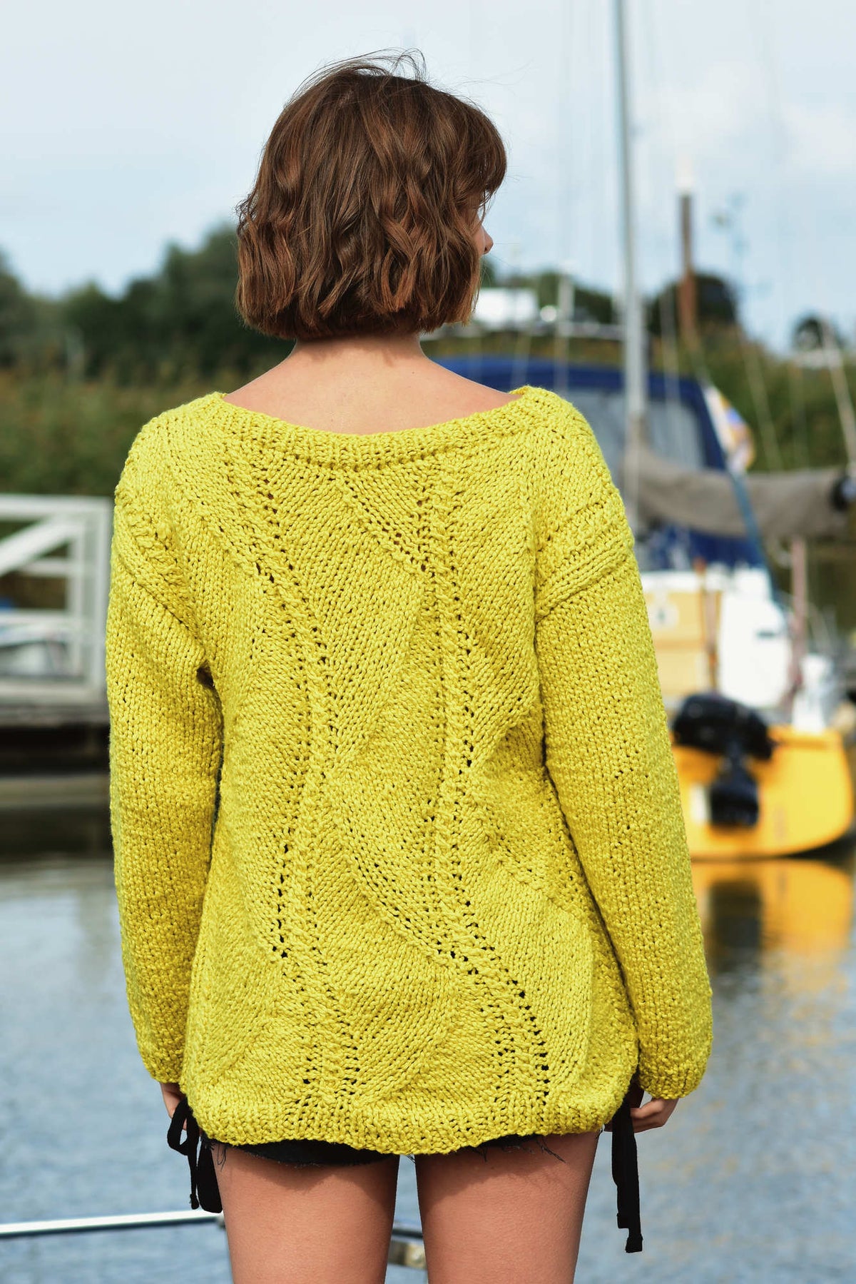 Pullover Daisy, Strickmodell in einer weiteren Ansicht