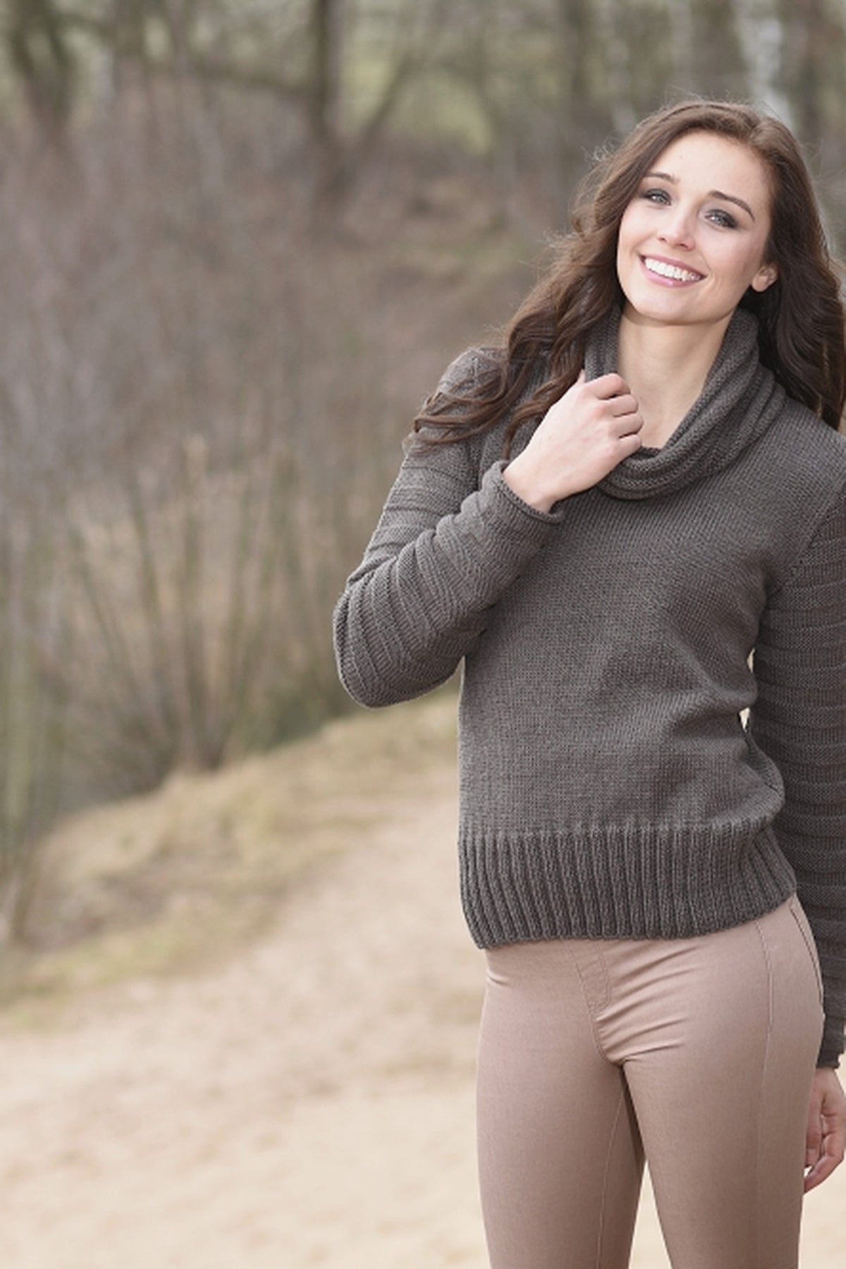 Pullover Delphine, Strickmodell in einer weiteren Ansicht