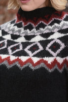 Pullover Gudrun, Detail