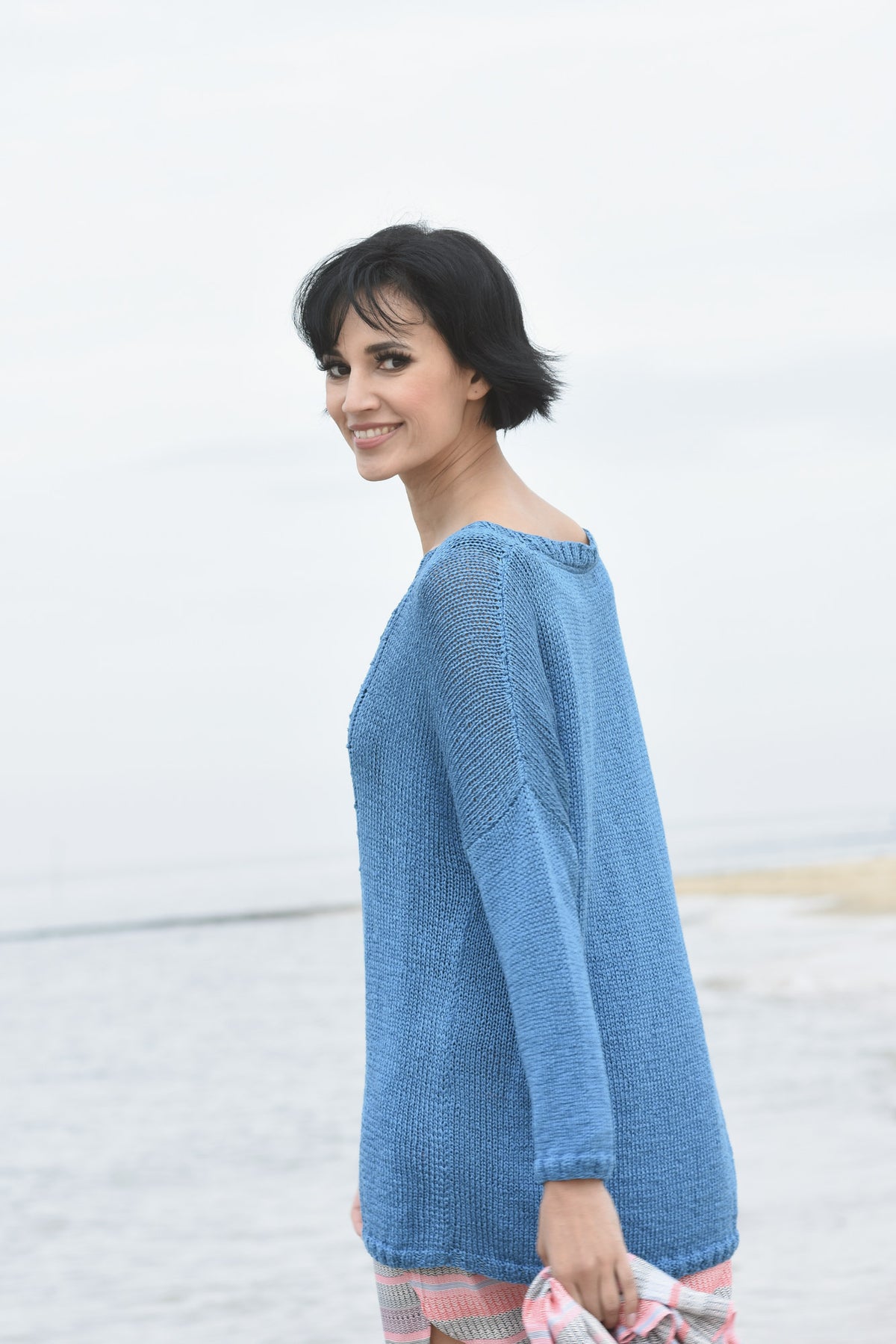 Pullover Jennifer, Strickmodell in einer weiteren Ansicht