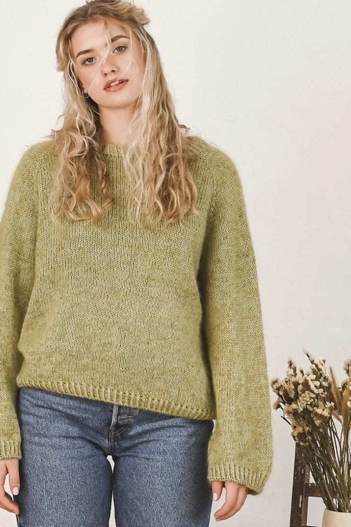 Pullover Linn, Strickmodell in einer weiteren Ansicht