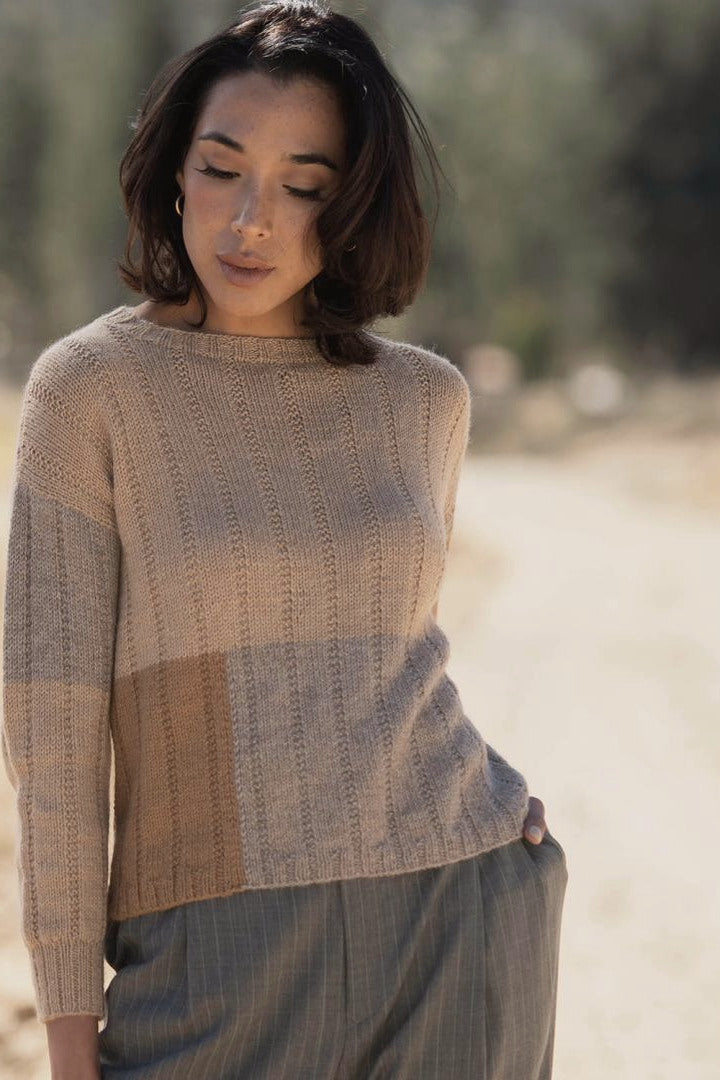 Pullover Lorena, Strickmodell in einer weiteren Ansicht