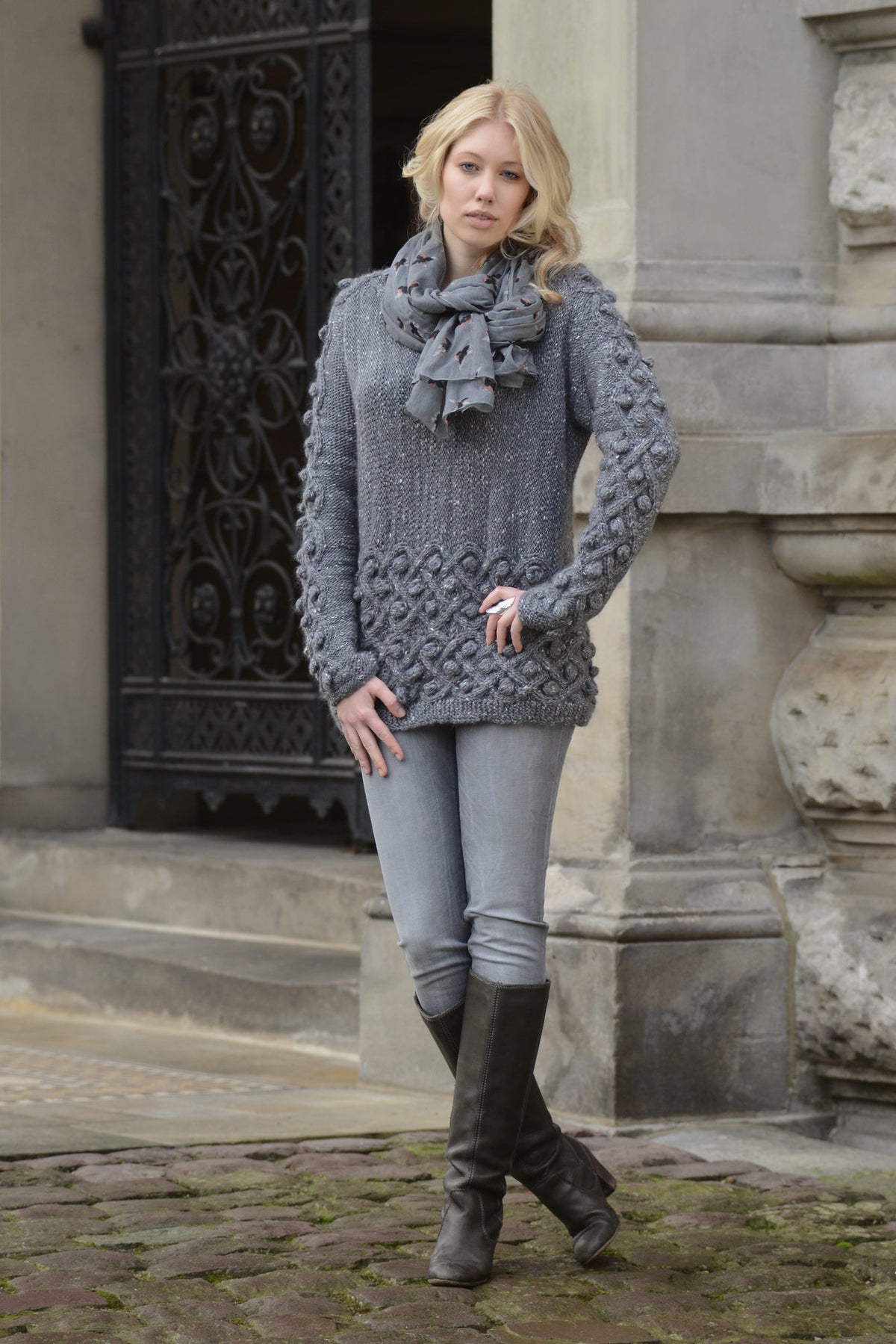 Pullover Malou, Strickmodell in einer weiteren Ansicht