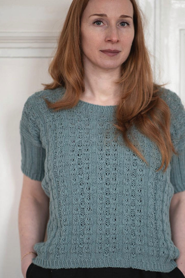 Pullover Melilot, Strickmodell in einer weiteren Ansicht