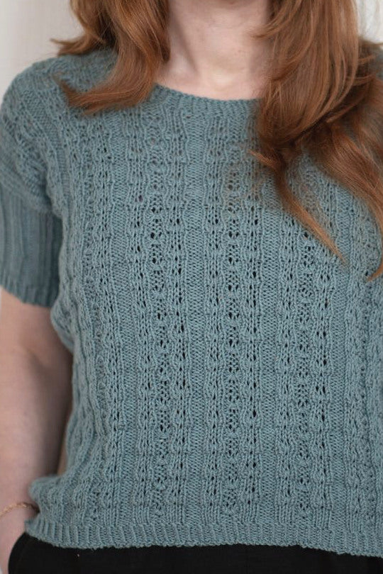 Pullover Melilot, Detail