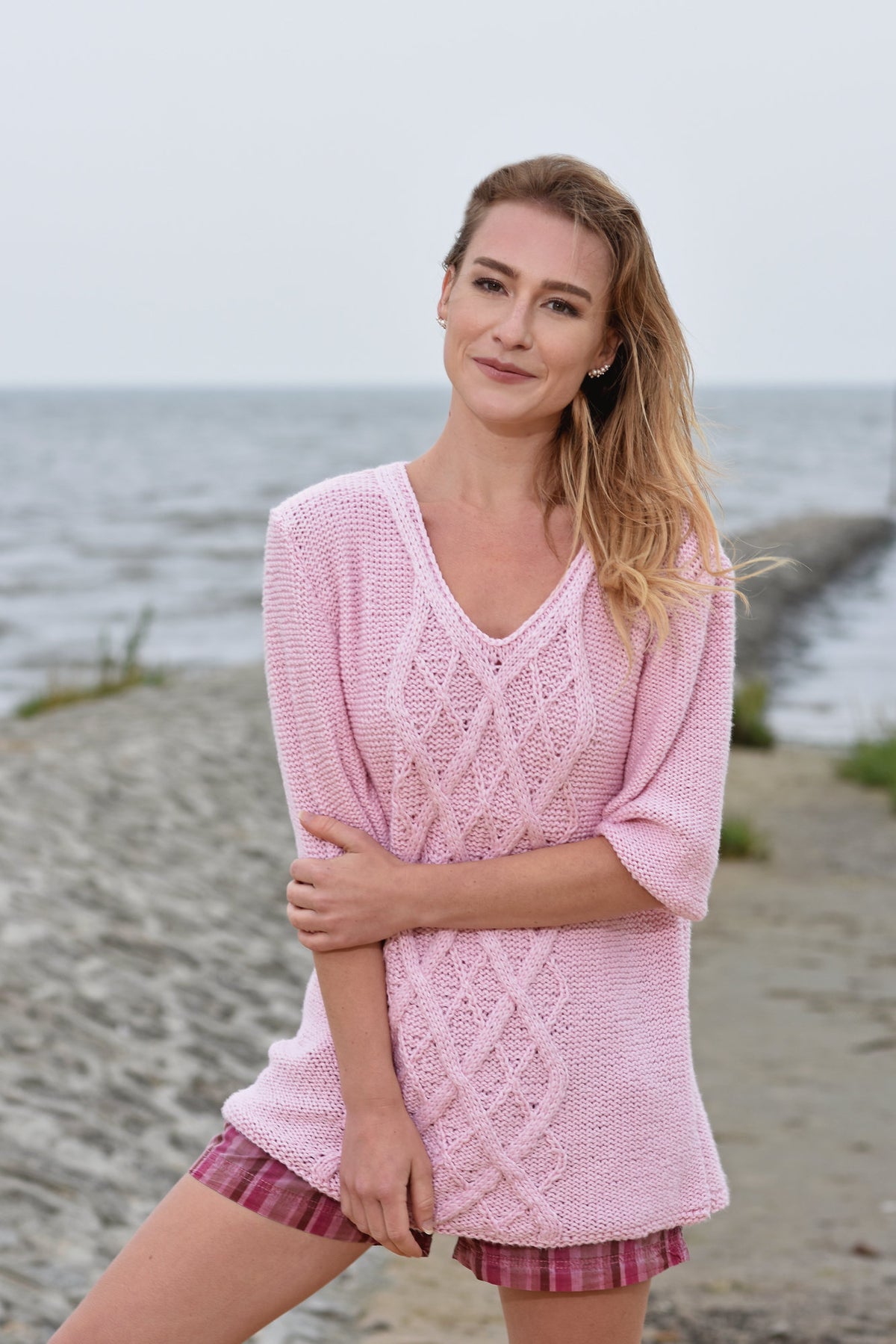 Pullover Melinaa, Strickmodell in einer weiteren Ansicht