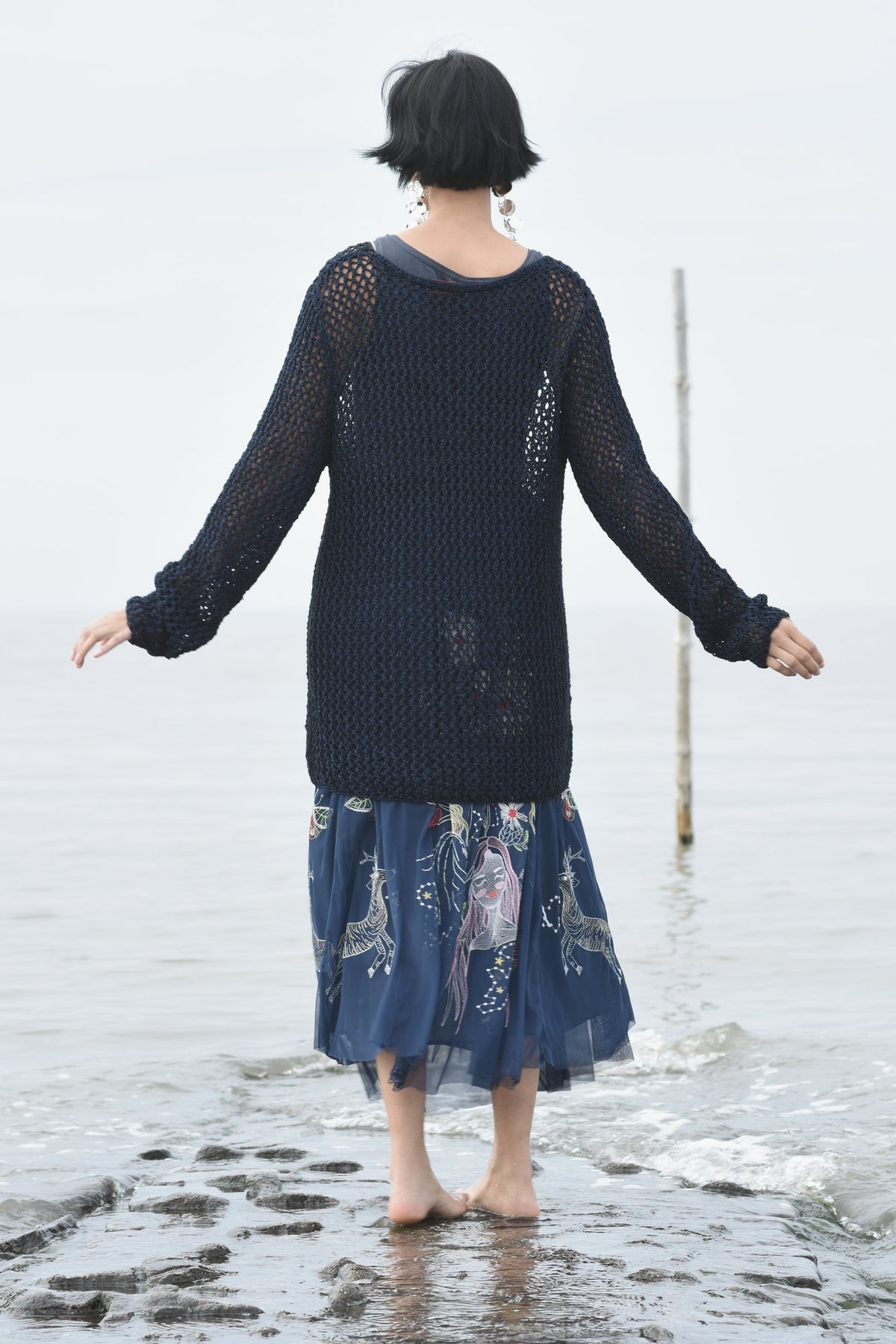 Pullover Meryl, Strickmodell in einer weiteren Ansicht
