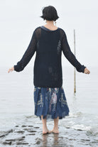Pullover Meryl, Strickmodell in einer weiteren Ansicht