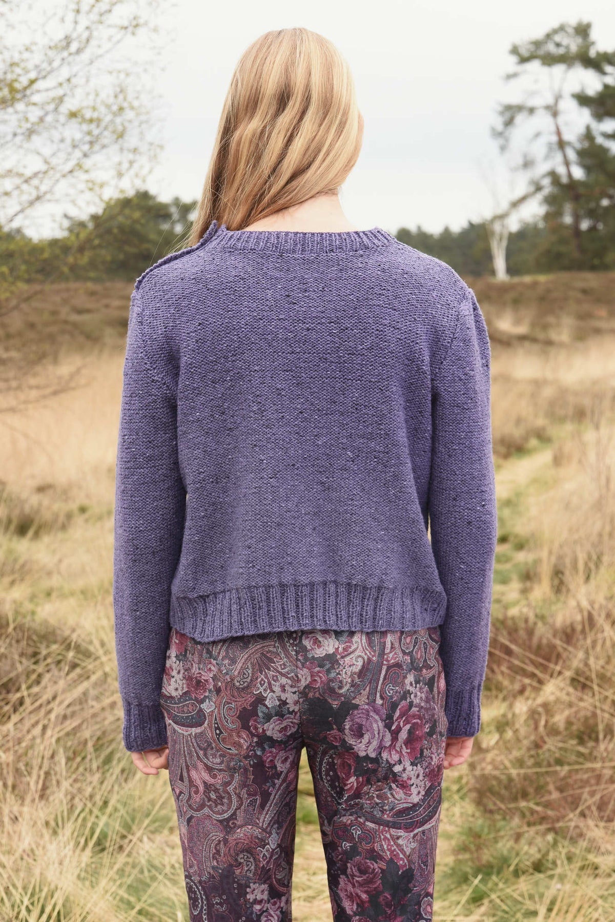 Pullover Nadin, Strickmodell in einer weiteren Ansicht