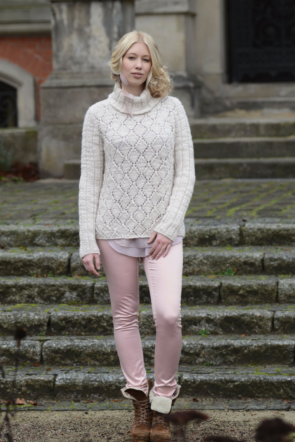 Pullover Neva, Strickmodell in einer weiteren Ansicht