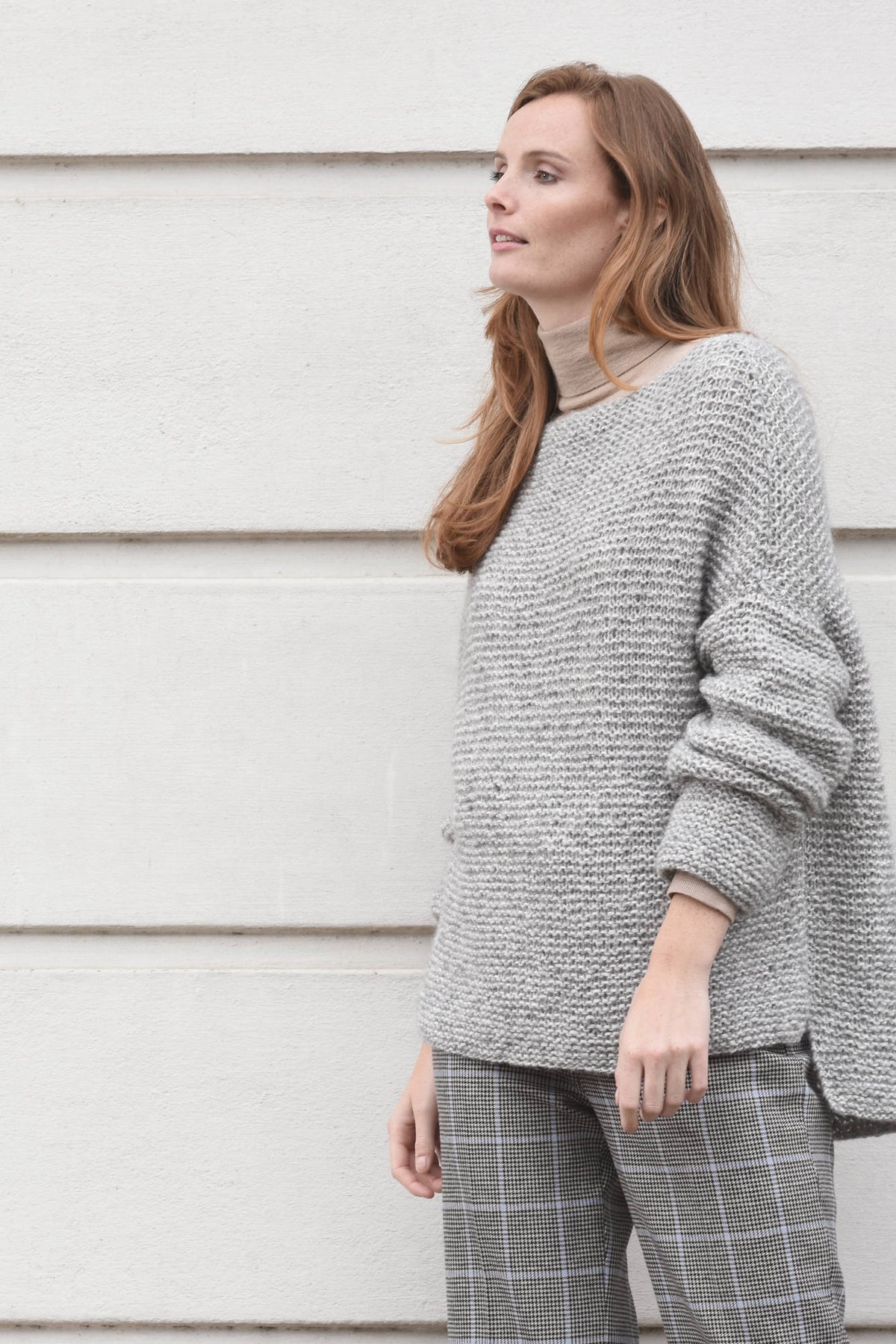 Pullover Nora, Strickmodell in einer weiteren Ansicht