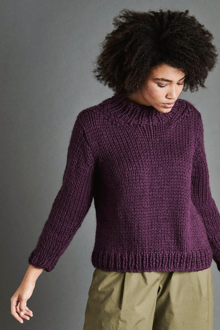Pullover Passerby, Strickmodell in einer weiteren Ansicht