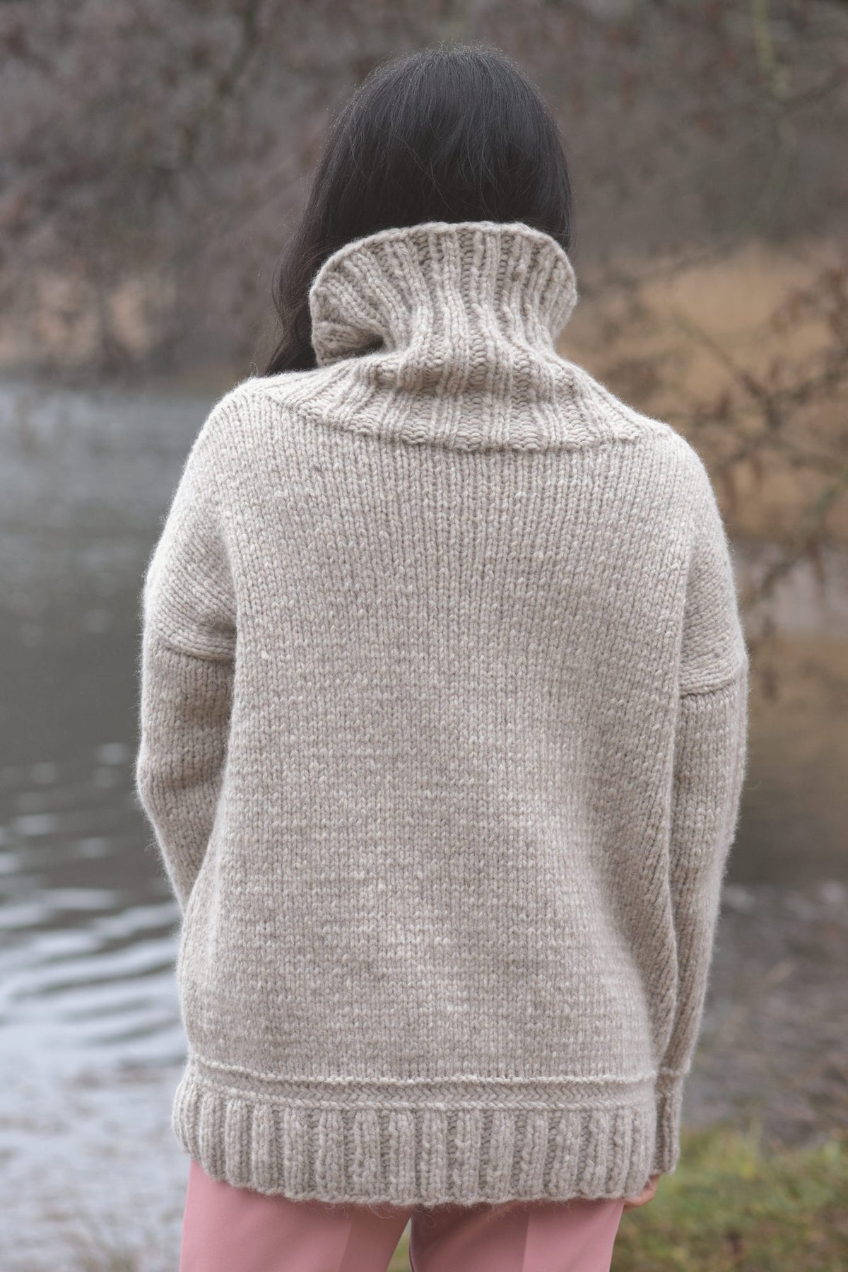 Pullover Pietra, Strickmodell in einer weiteren Ansicht
