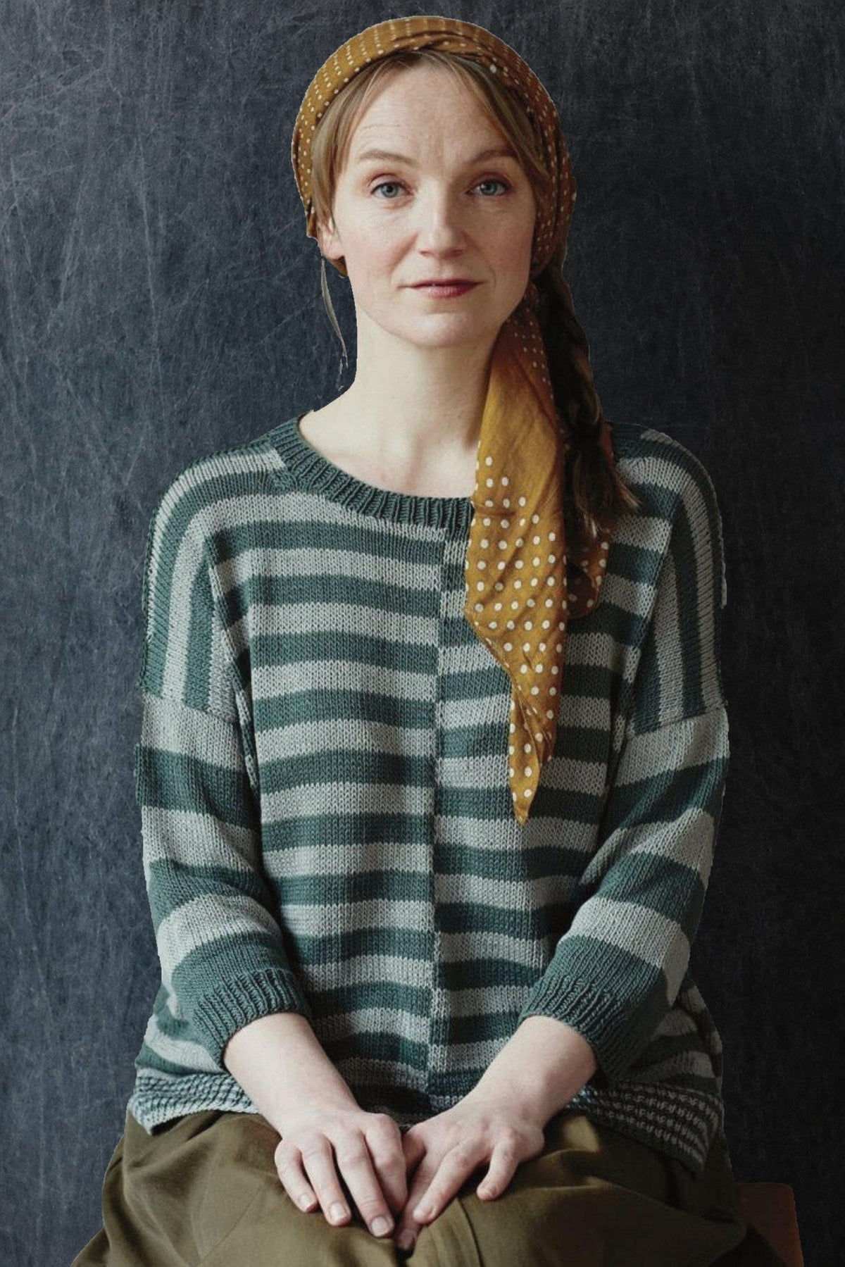 Pullover Promenade, Strickmodell in einer weiteren Ansicht