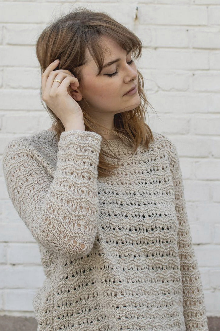 Pullover Pura, Strickmodell in einer weiteren Ansicht