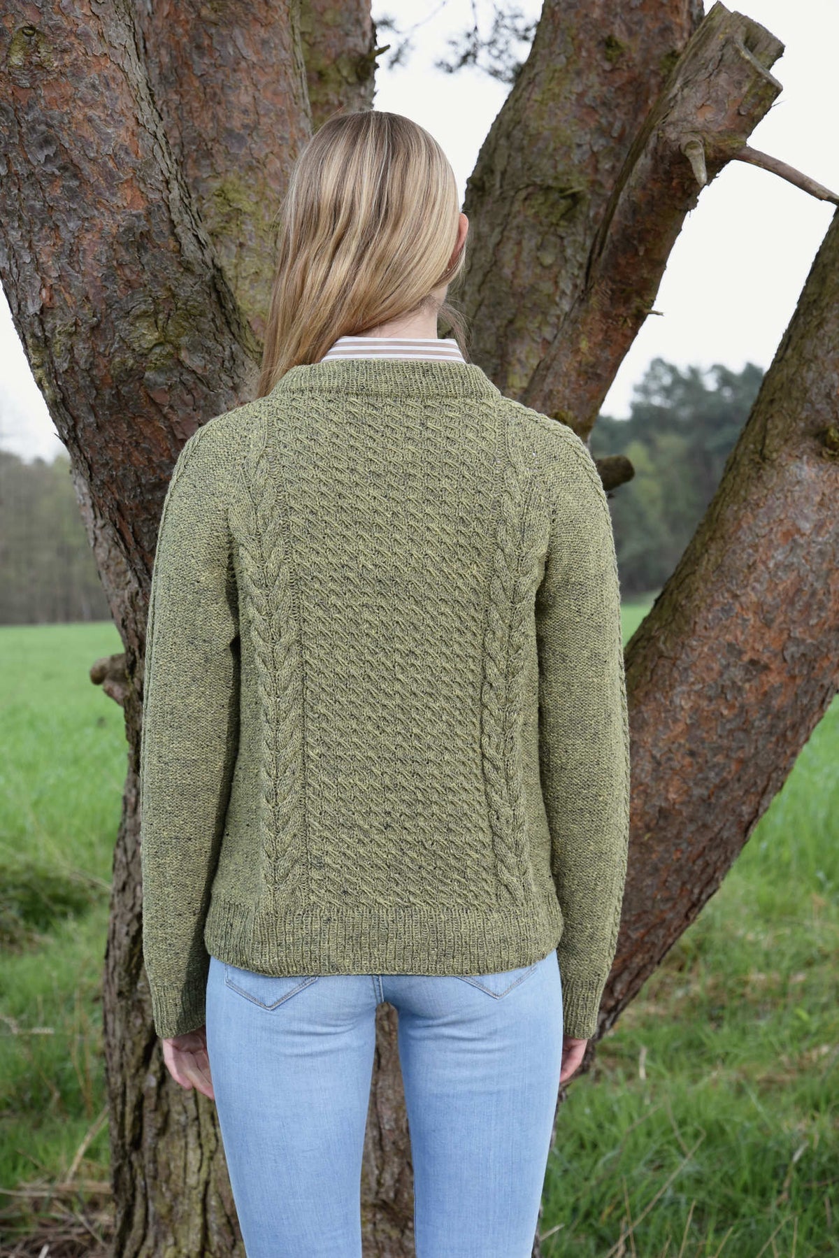 Pullover Selma Raglan, Strickmodell in einer weiteren Ansicht