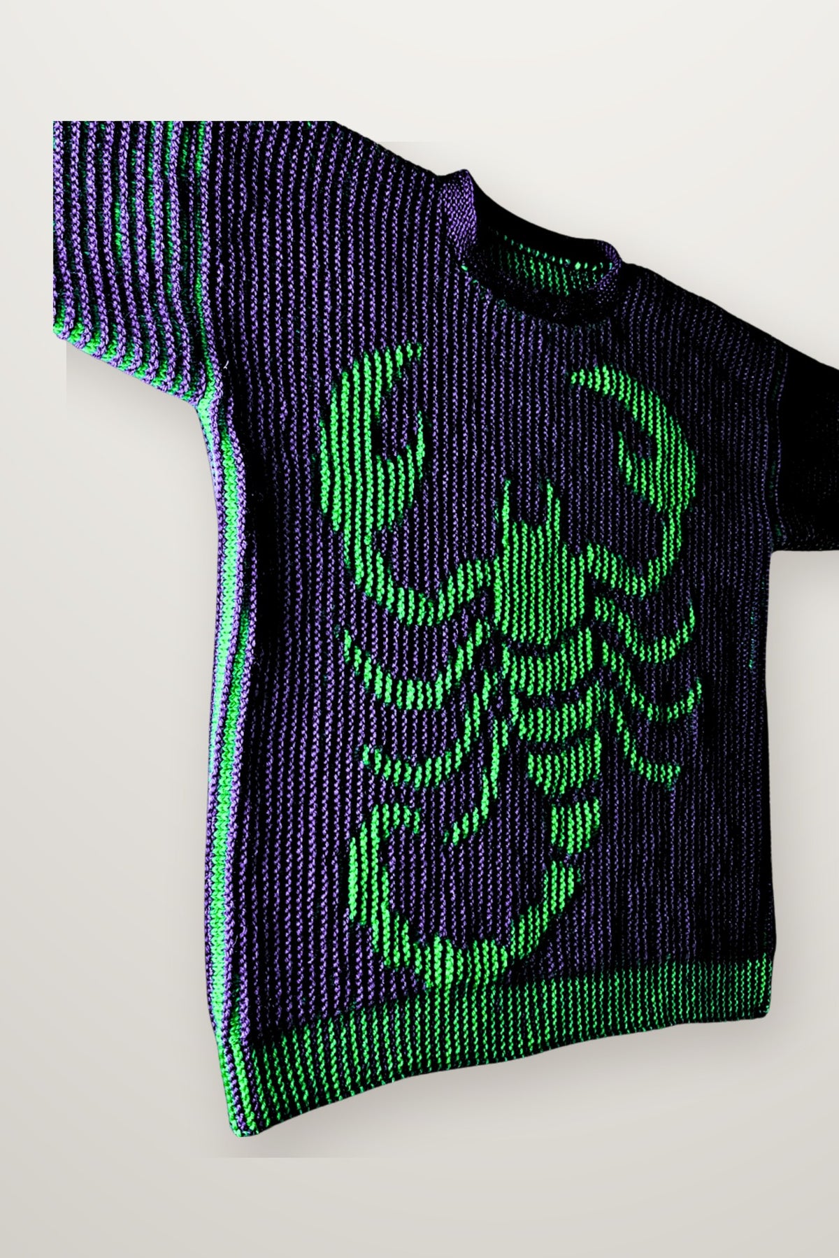 Pullover Scorpio - Sternzeichen Skorpion, Strickmodell in einer weiteren Ansicht