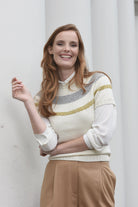 Pullover Silver, Strickmodell in einer weiteren Ansicht